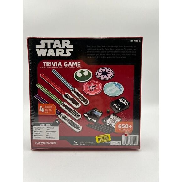 Star Wars Trivia Game Classic - New in Distressed Boxing SF3-5 - Picture 2 of 6